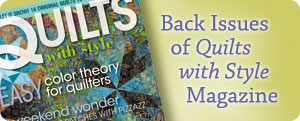 3 Quilts with Style Back Issues