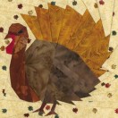 November Turkey Quilt Block Pattern