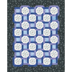 Blue on White Quilt Pattern